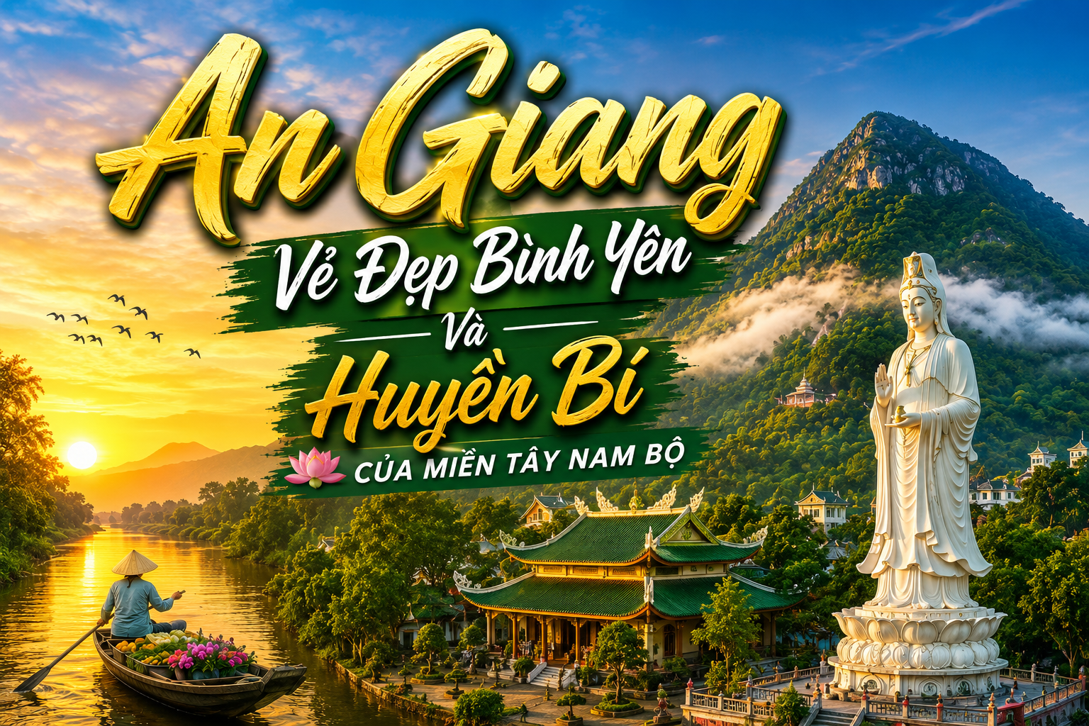 An Giang – Vẻ Đẹp Bình Yên Và Huyền Bí Của Miền Tây Nam Bộ