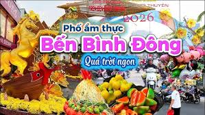 SÀI GÒN RỰC RỠ: TRẢI NGHIỆM PHỐ ẨM THỰC & ĐƯỜNG HOA ”TRÊN BẾN DƯỚI THUYỀN” QUẬN 8