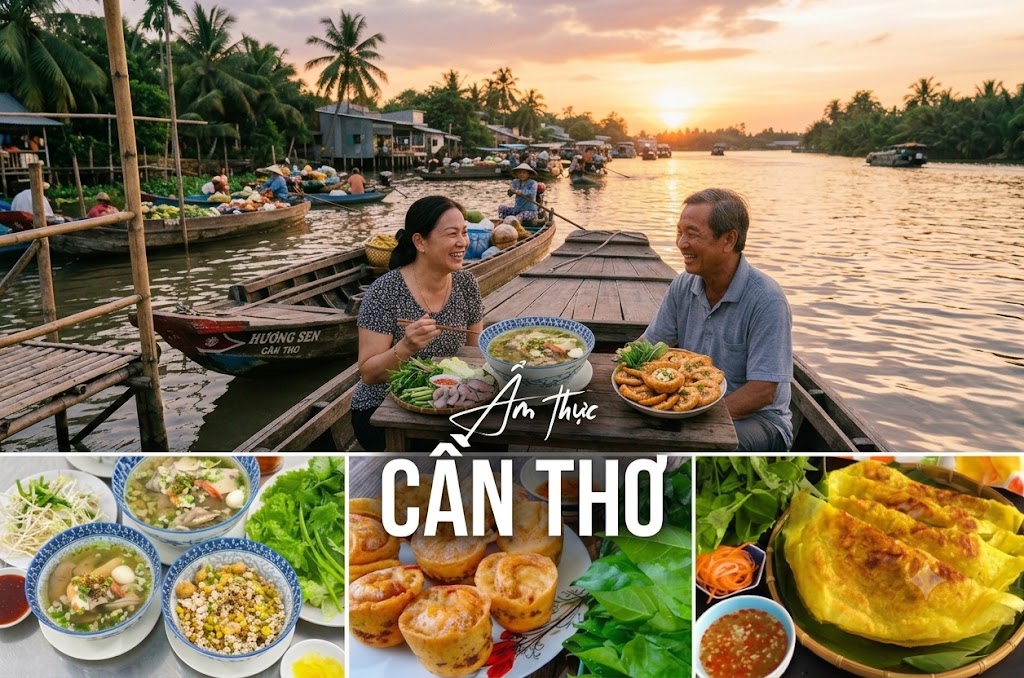 Top 15 địa điểm ăn uống hấp dẫn tại Cần Thơ