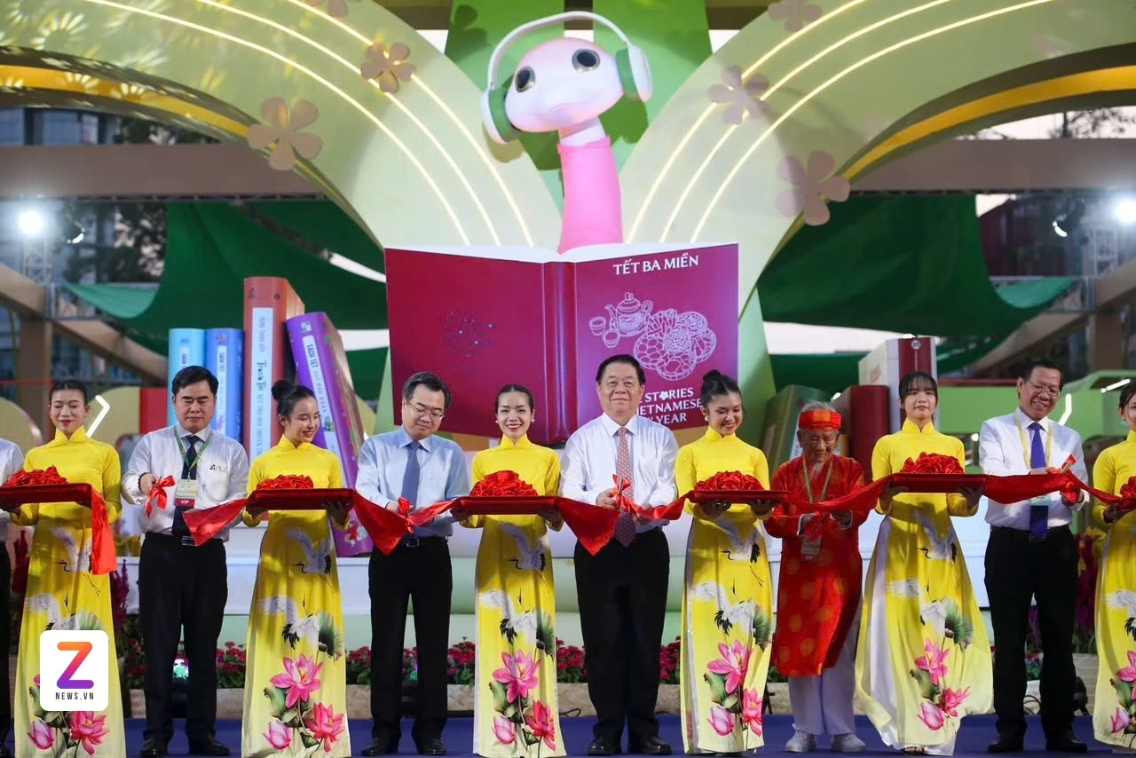 TP.HCM: Không gian văn hóa Hồ Chí Minh ở Đường sách Tết 2026