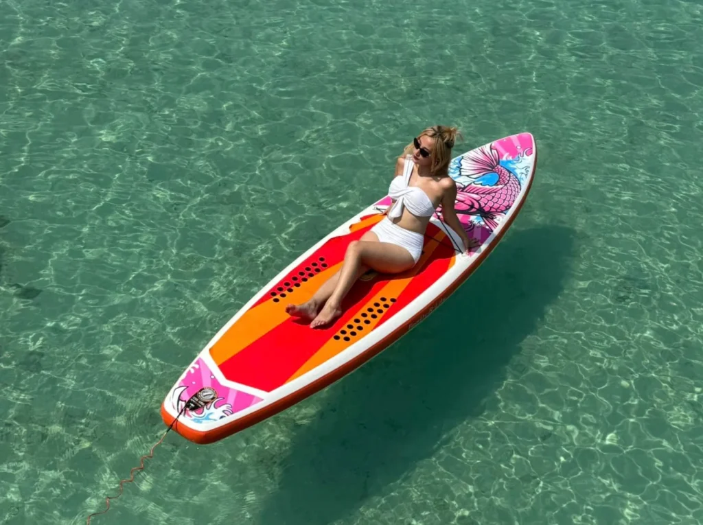 Chèo sup tại biển Phú Quý