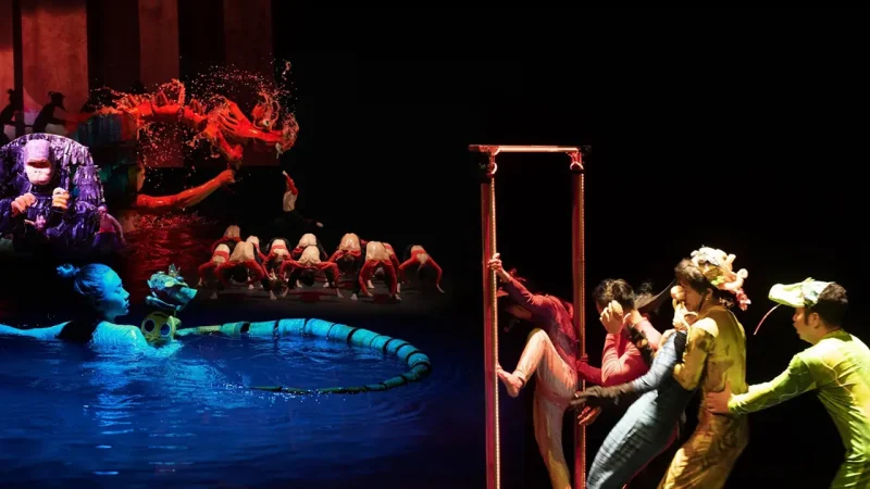 Show rối mơ nhà hát đó Nha Trang